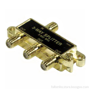 3 Way 900MHz Horizonal Satellite/CATV Splitter